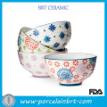 Salade domestique Soupe en céramique Pet Set de nouilles japonaises Fruit Bowl